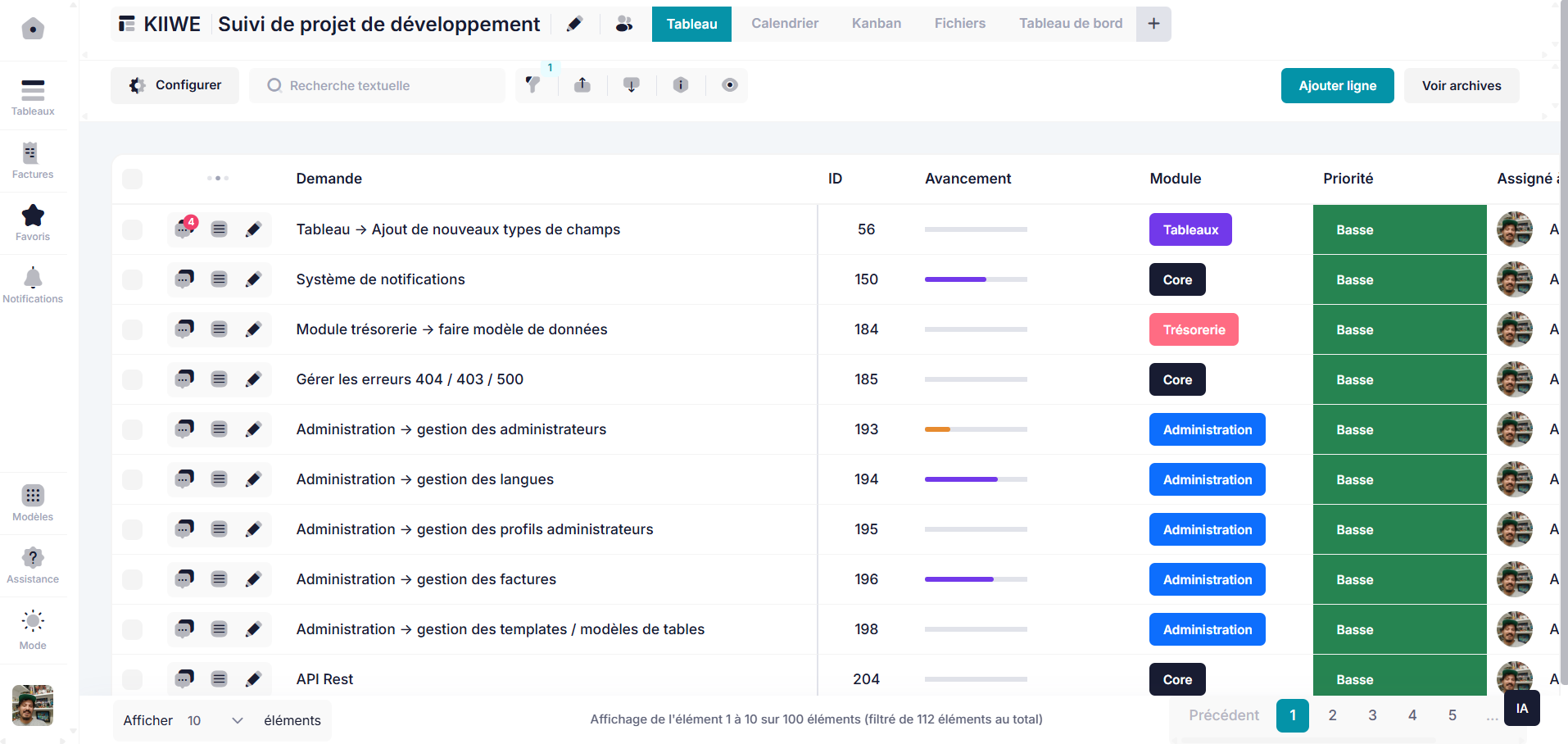 Capture d'écran Kiiwe
